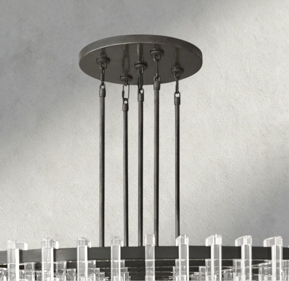 Merlyna Round Chandelier 36", 48", 60" - lampmodern