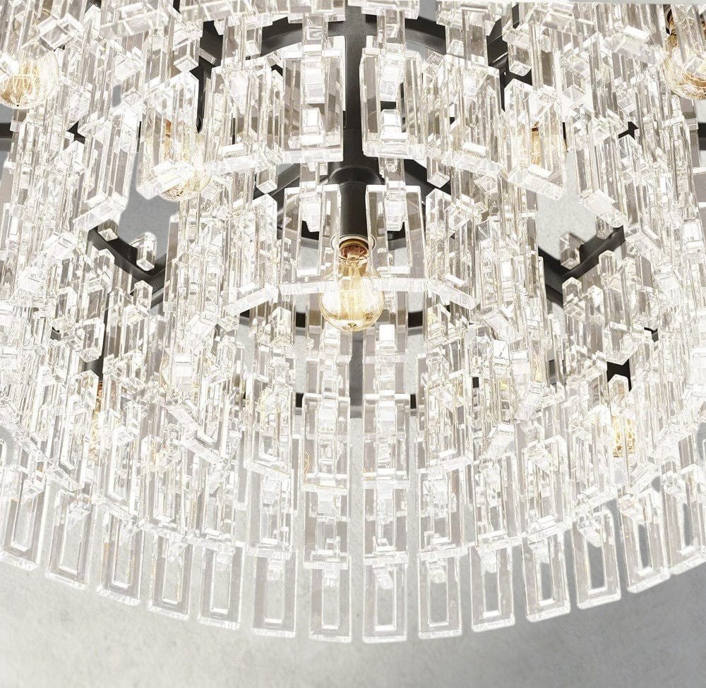 Merlyna Round Chandelier 36", 48", 60" - lampmodern