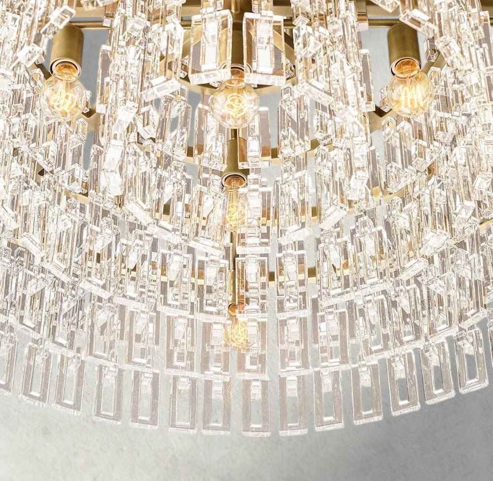 Merlyna Round Chandelier 36", 48", 60" - lampmodern