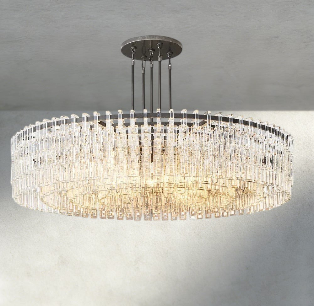 Merlyna Round Chandelier 36", 48", 60" - lampmodern