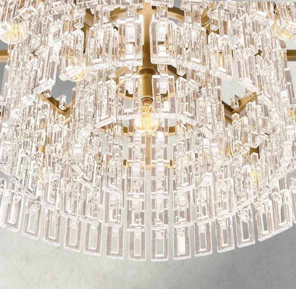 Merlyna Round Chandelier 36", 48", 60" - lampmodern