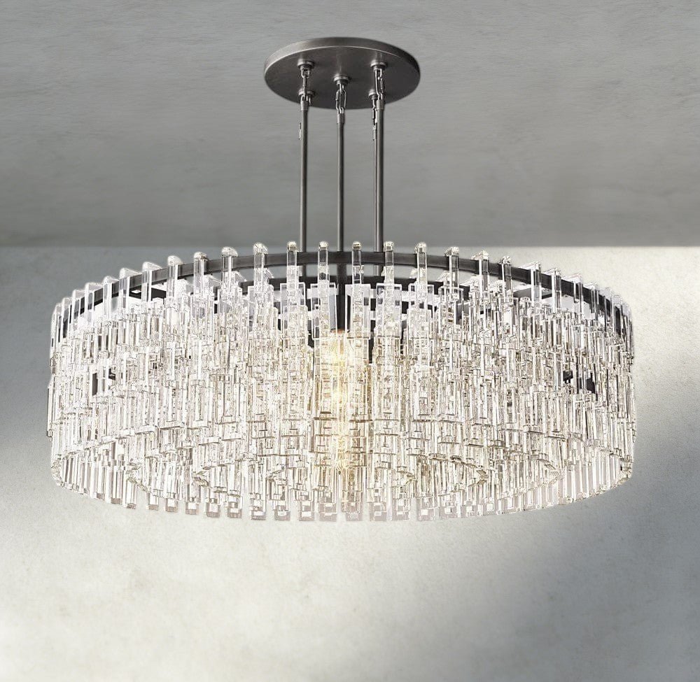 Merlyna Round Chandelier 36", 48", 60" - lampmodern