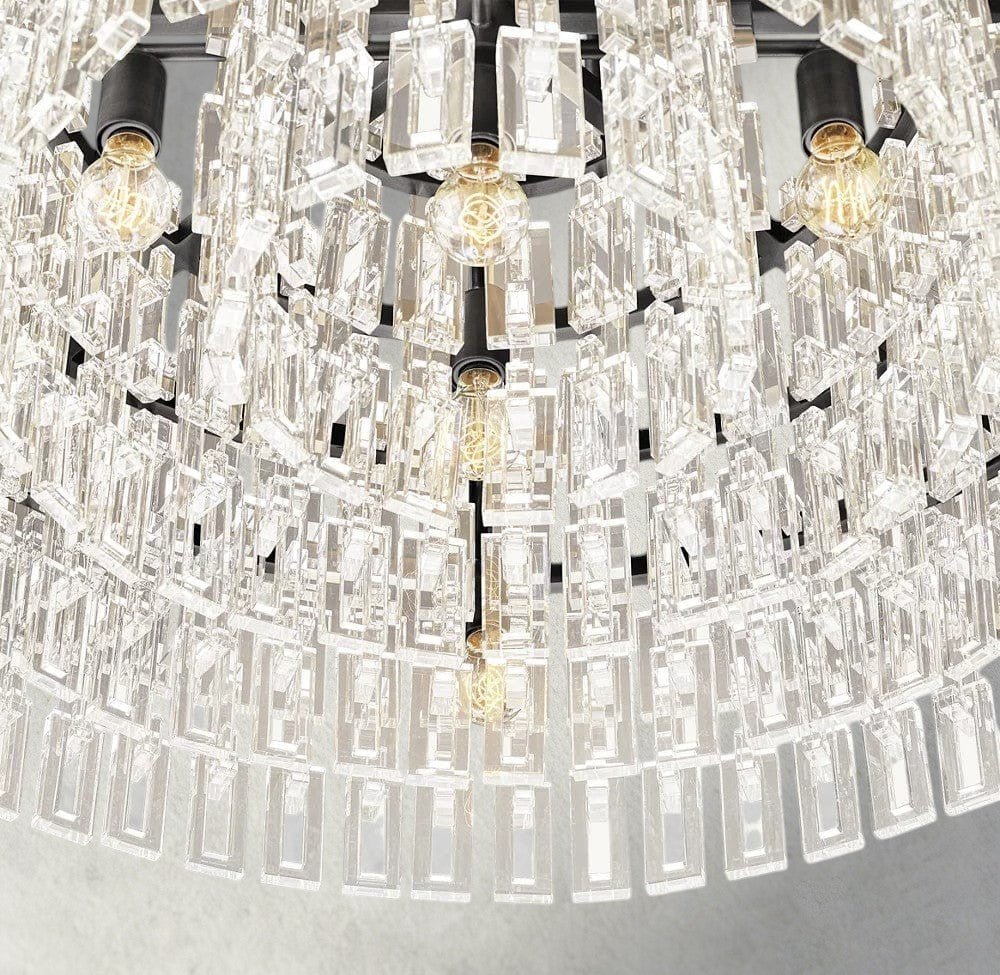 Merlyna Round Chandelier 36", 48", 60" - lampmodern