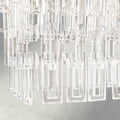 Merlyna Tiered Rectangular Chandelier 60