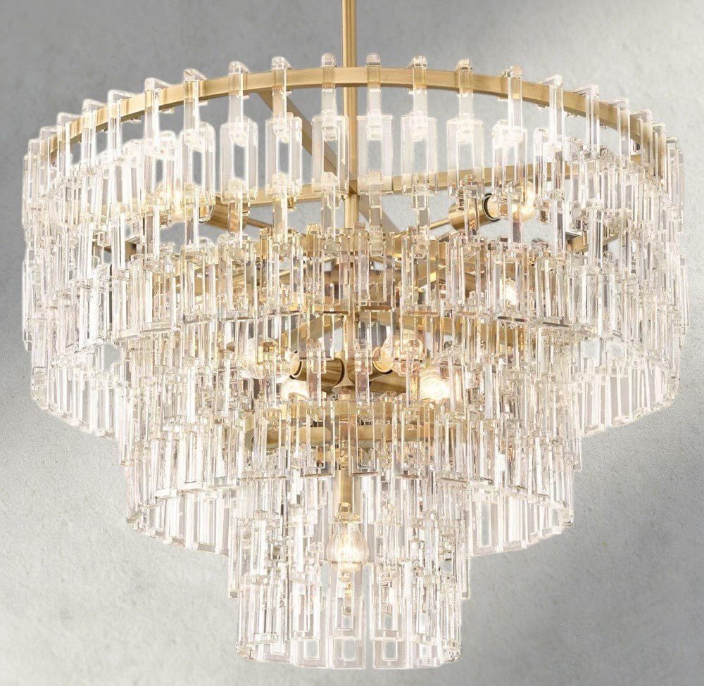 Merlyna Tiered Round Chandelier 36", 48", 60" - lampmodern