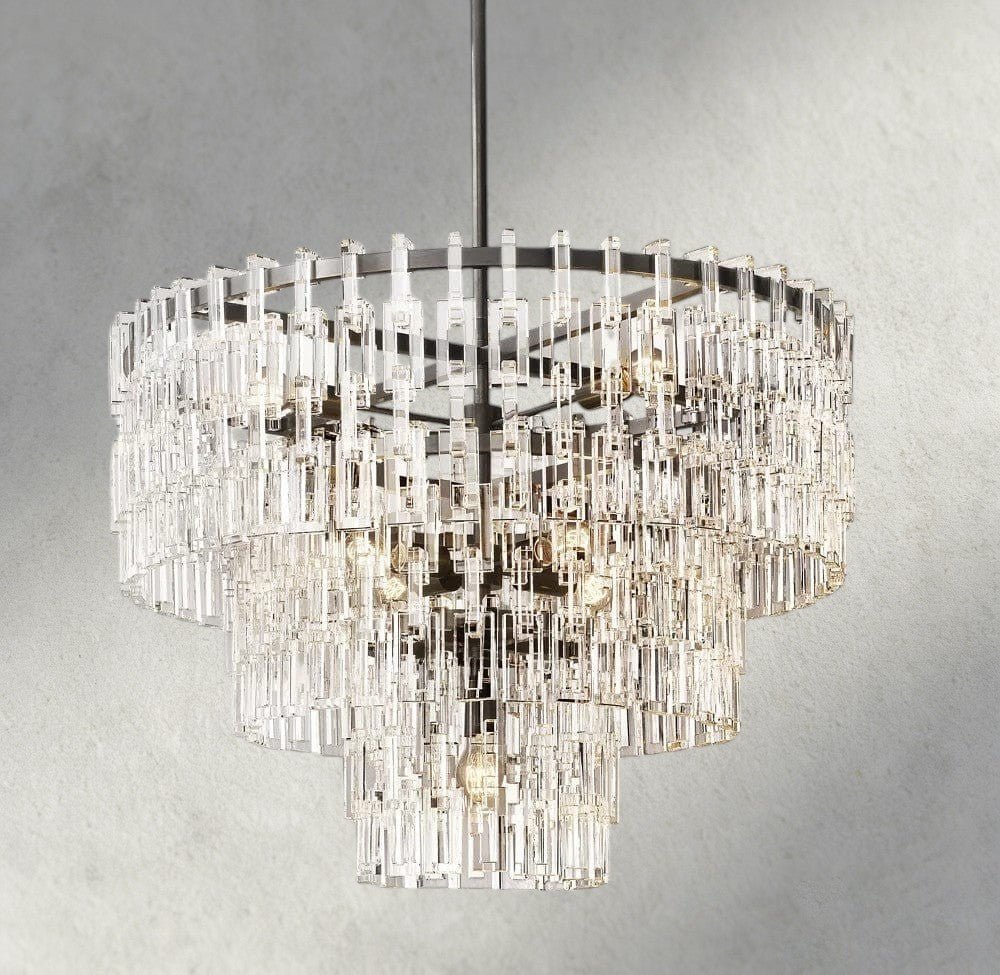 Merlyna Tiered Round Chandelier 36", 48", 60" - lampmodern