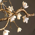 Minas Rustic Tree Branch Chandelier - Black47.24” ( 120 cm )Warm White 3000Klampmodern