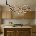 Minas Rustic Tree Branch Chandelier - Black47.24” ( 120 cm )Warm White 3000Klampmodern