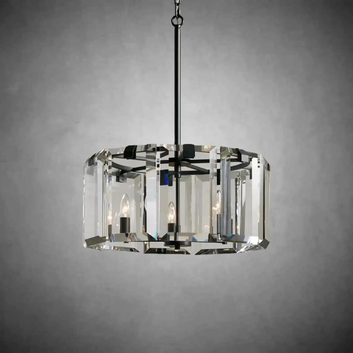 Modern Amaya Round Chandelier - lampmodern