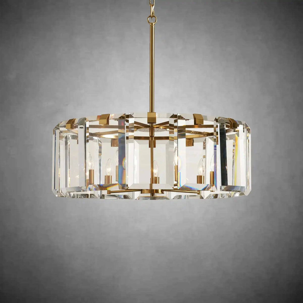 Modern Amaya Round Chandelier - lampmodern