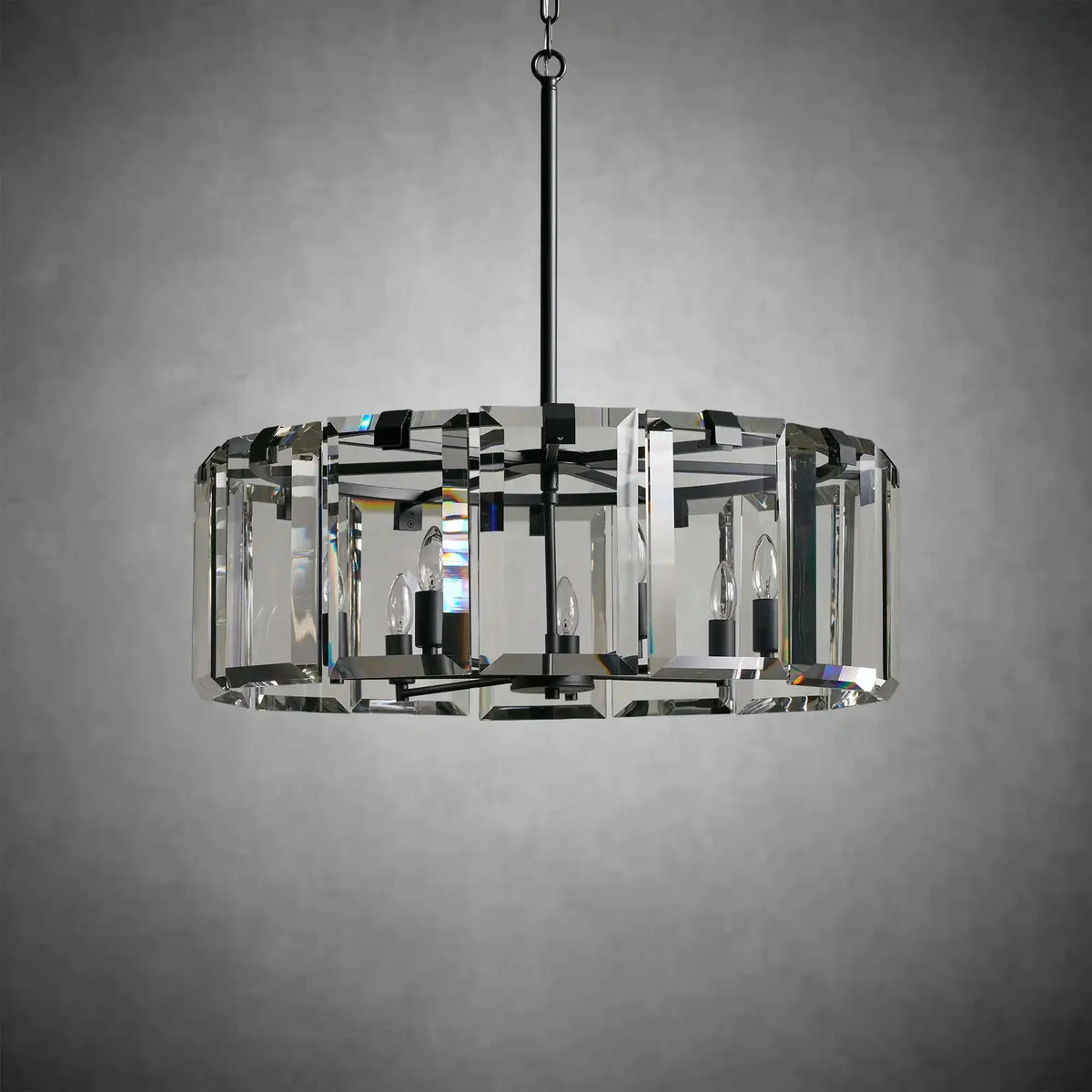Modern Amaya Round Chandelier - lampmodern