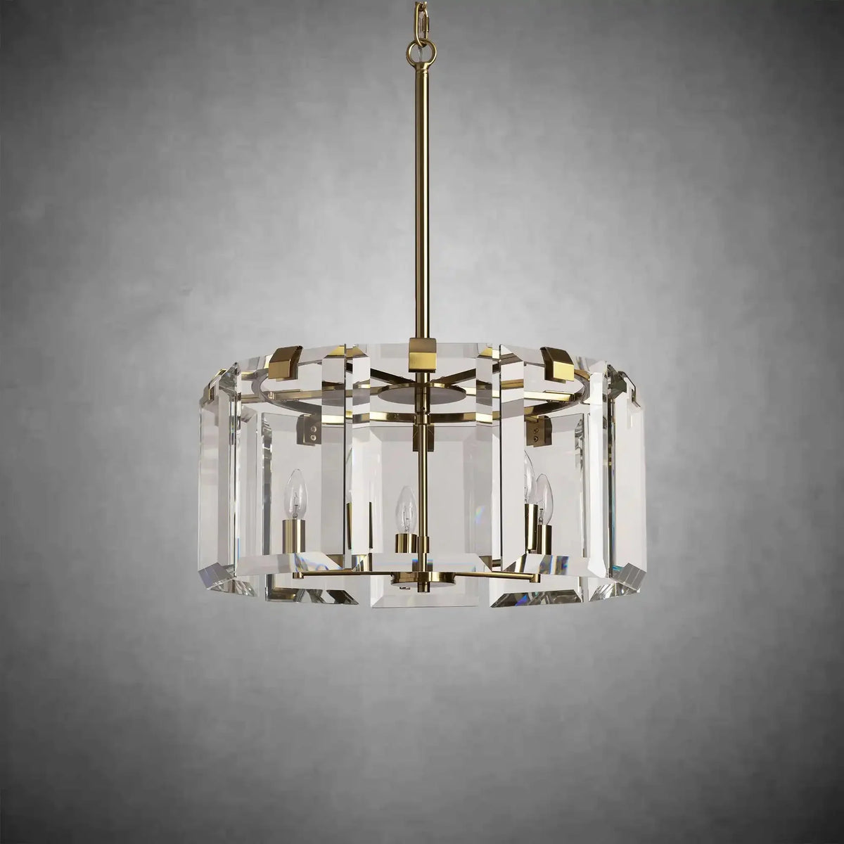 Modern Amaya Round Chandelier - lampmodern