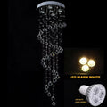 Modern Spherical Crystal Contemporary Chandelier - lampmodern