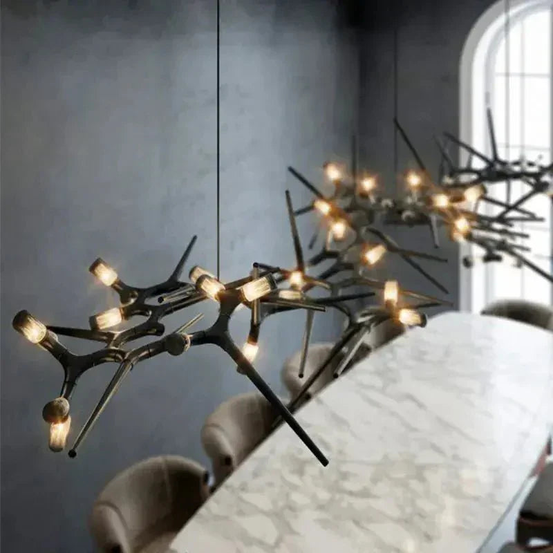Modern Trendy Dining Room Lighting - 47” (L120cm)Warm light 3000Klampmodern