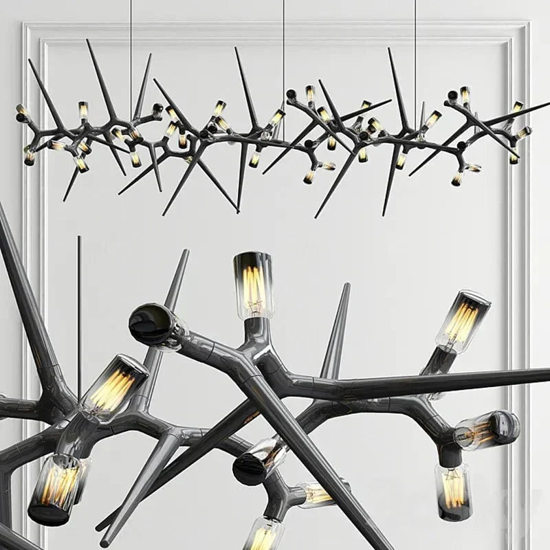 Modern Trendy Dining Room Lighting - 177” (L450cm)Warm light 3000Klampmodern