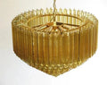 Murana Glass Chandelier – Amber - lampmodern
