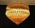Murano Glass Chandelier – Amber - lampmodern