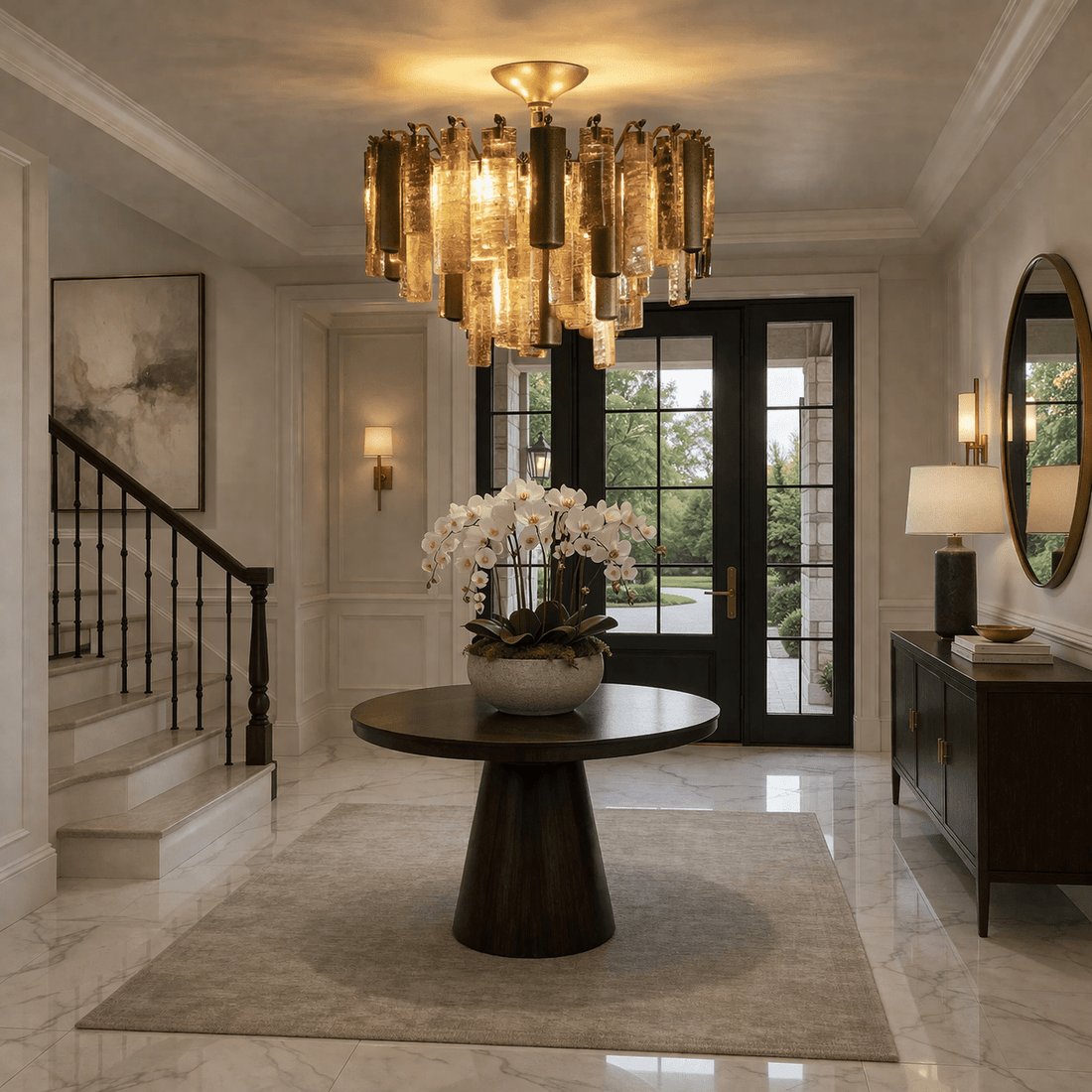 Neve Flush Mount - lampmodern