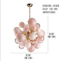 Neve Glass Bubble Chandelier - Warm Light 3000klampmodern