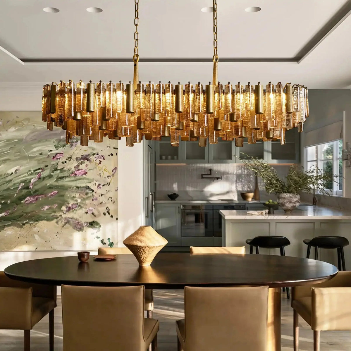 Neve Linear Chandelier - lampmodern