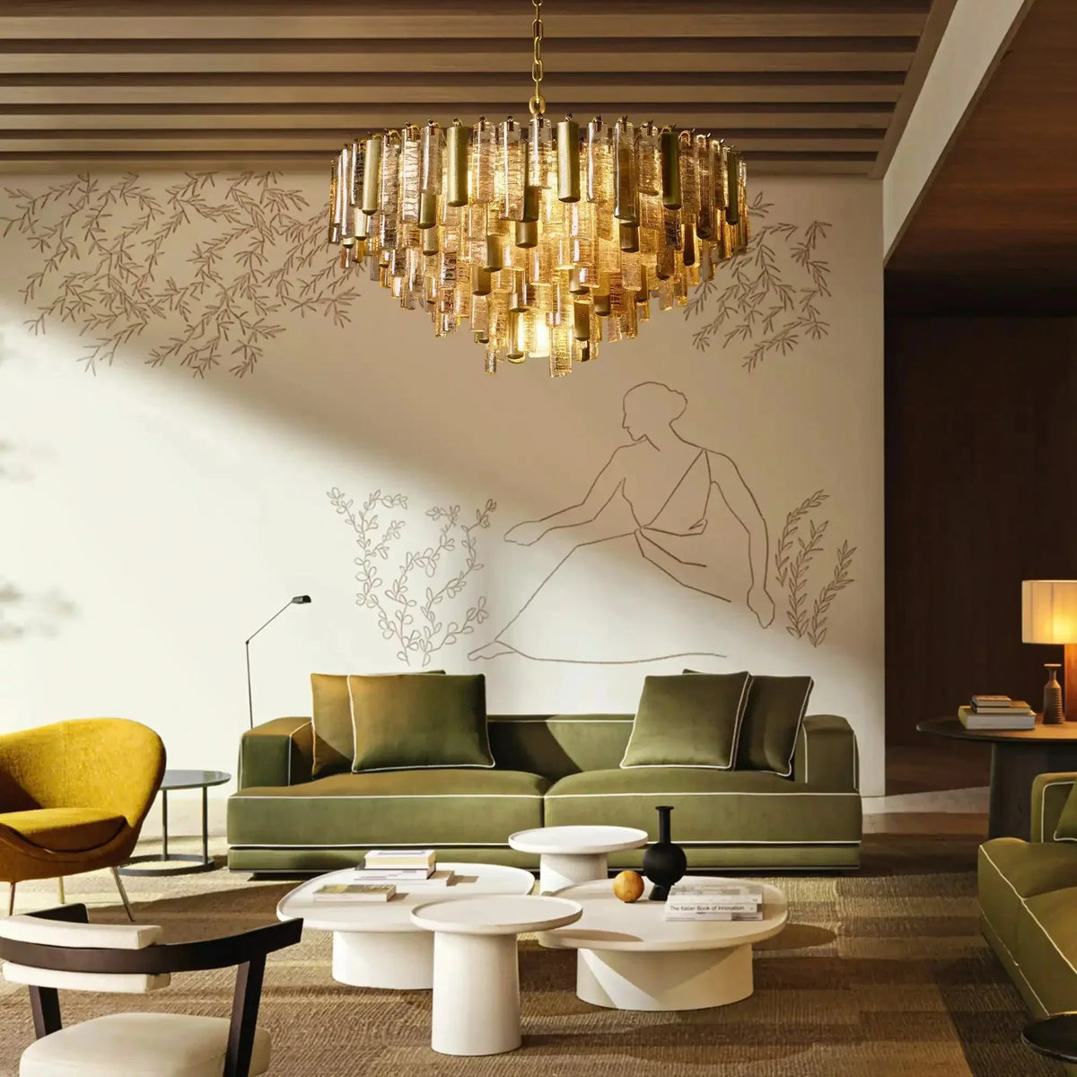 Neve Round Chandelier - lampmodern