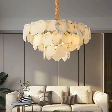 Norham Marble Chandelier - lampmodern