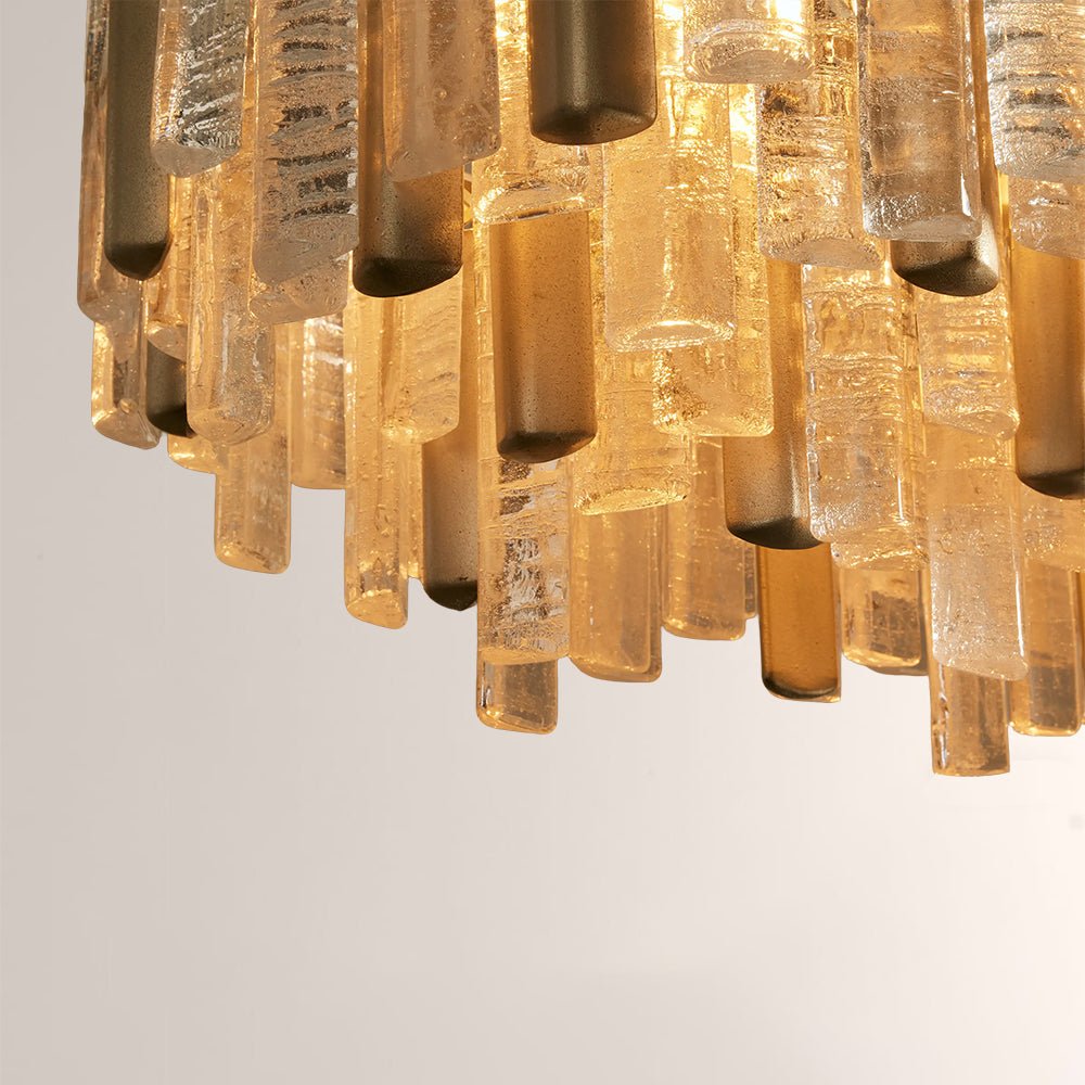 Nova Crystal Prism Linear Chandelier - lampmodern