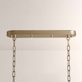Nova Crystal Prism Linear Chandelier - lampmodern