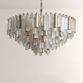 Nova Crystal Prism Round Chandelier - lampmodern