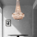 Oversize Modern Metal Art Luxury Crystal Chandelier for Duplex Hall/Staircase/Villa/Foyer - lampmodern