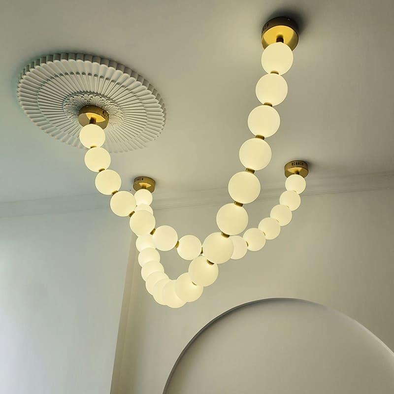 Perlina Necklace Combination Chandelier - lampmodern