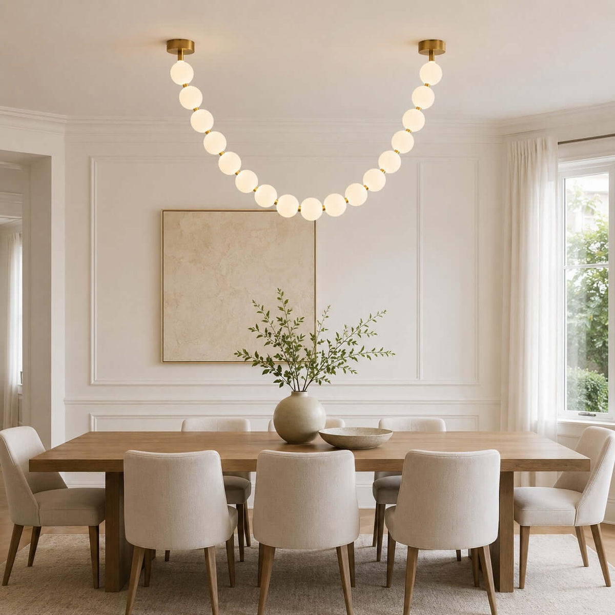 Perlina Necklace Combination Chandelier - lampmodern