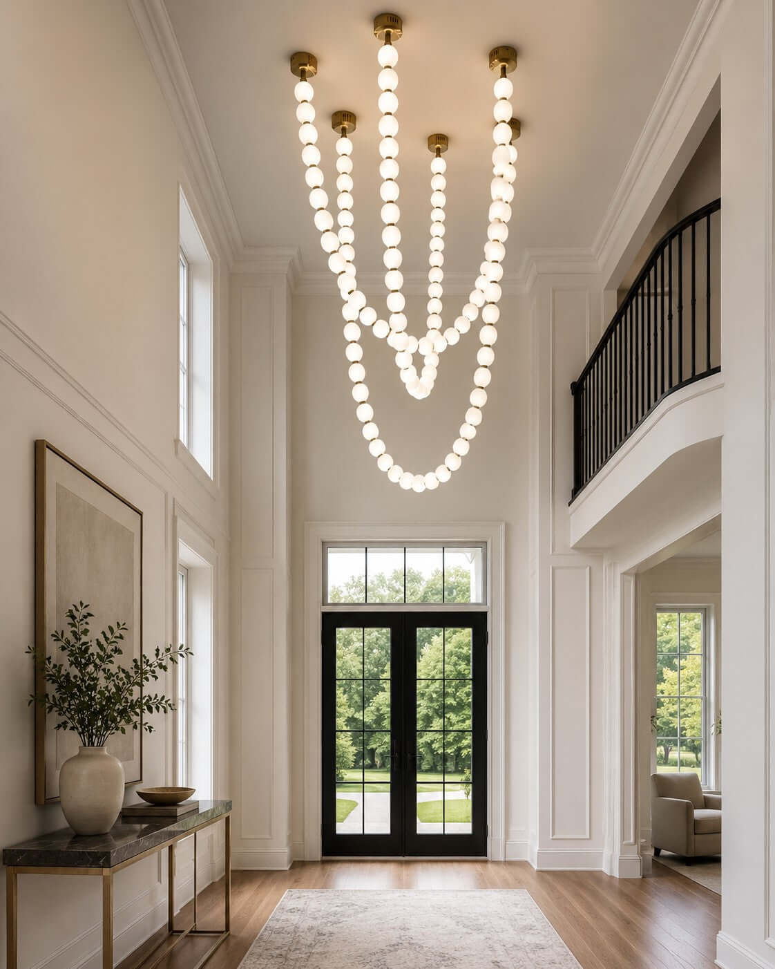 Perlina Necklace Combination Chandelier - lampmodern