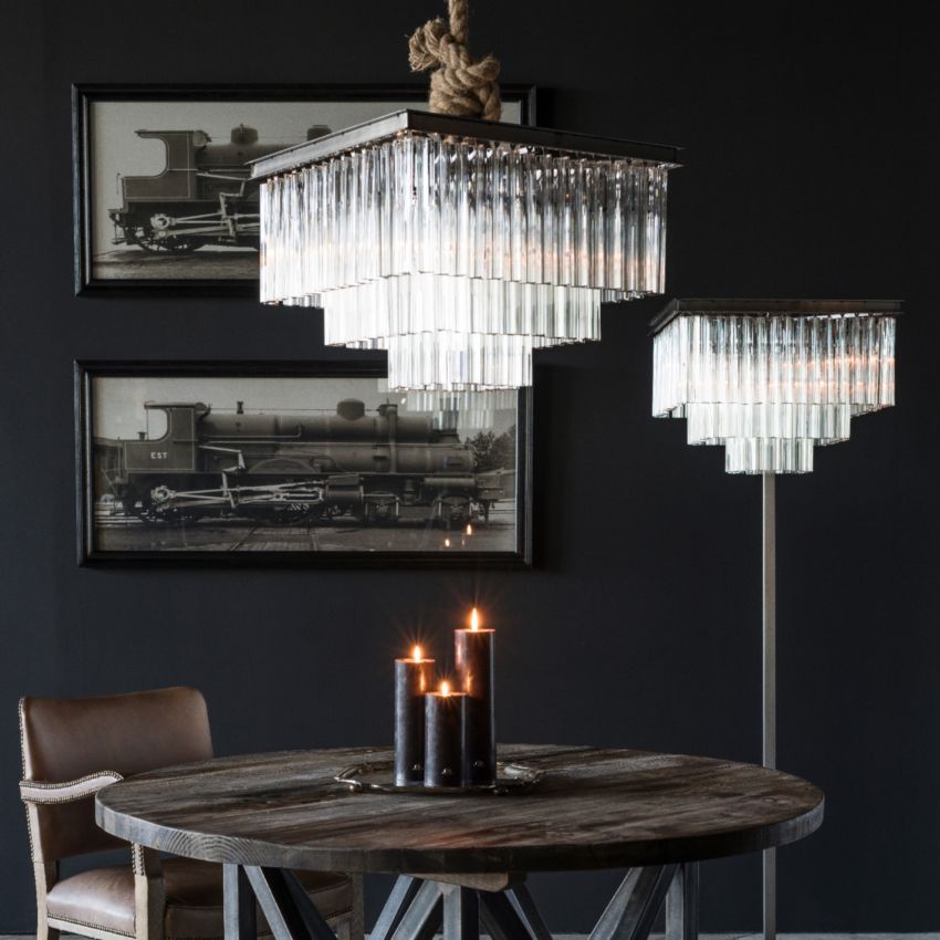 Phoebe Square Chandelier - lampmodern