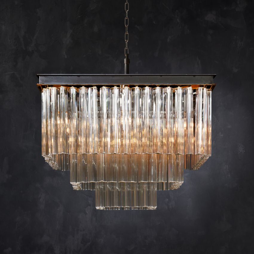 Phoebe Square Chandelier - lampmodern