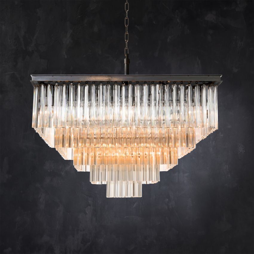Phoebe Square Chandelier - lampmodern