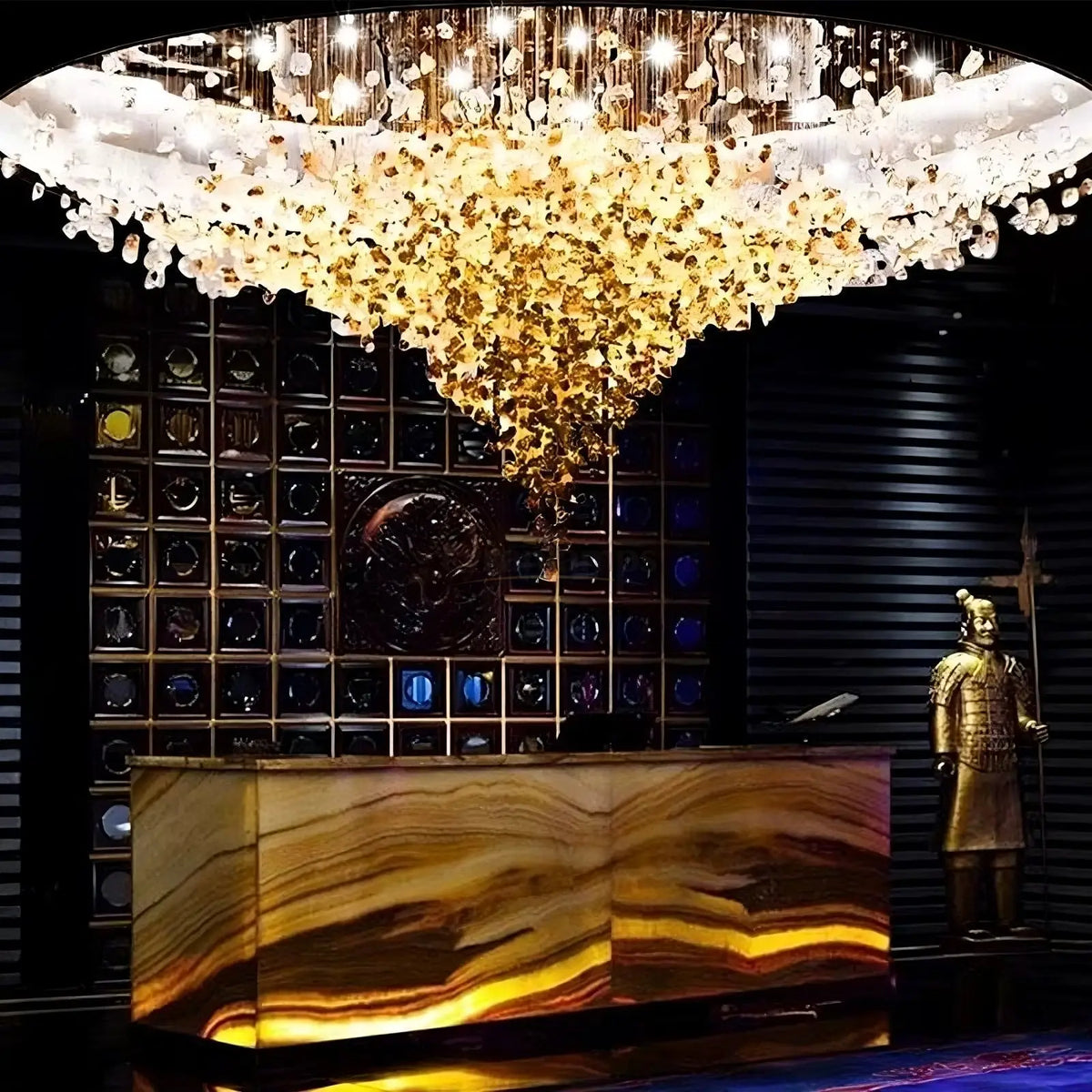 Piovere Multi Pendant Chandelier - lampmodern