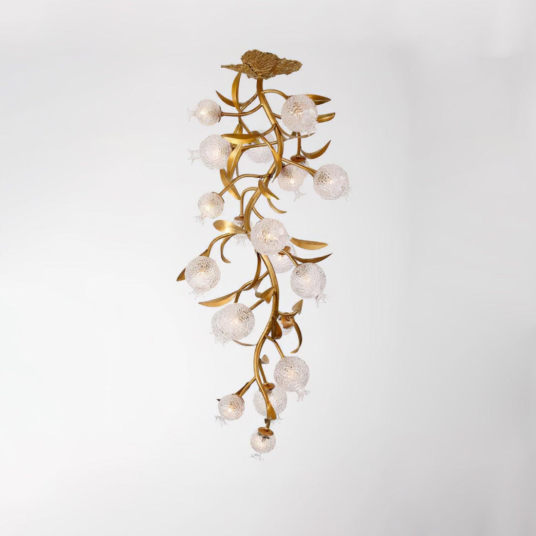 Pomegranate Brass Branch Chandelier - ∅ 19.7″ x H 51.2″ / Dia 50cm x H 130cmDark Copperlampmodern