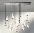 Raindrop Rectangular Chandelier 54