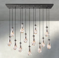 Raindrop Rectangular Chandelier 54