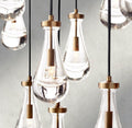 Raindrop Rectangular Chandelier 54