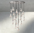 Raindrop Round Chandelier 18