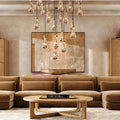 Raindrop Round Chandelier 36
