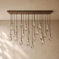 Raining Lighting Rectangular Chandelier
