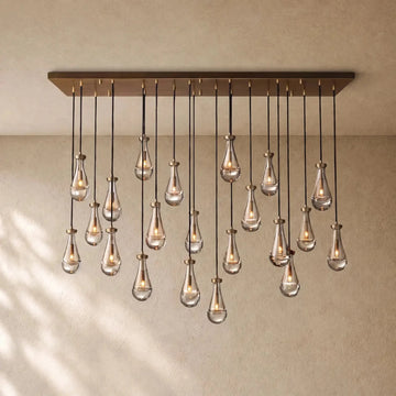 Raining Lighting Rectangular Chandelier