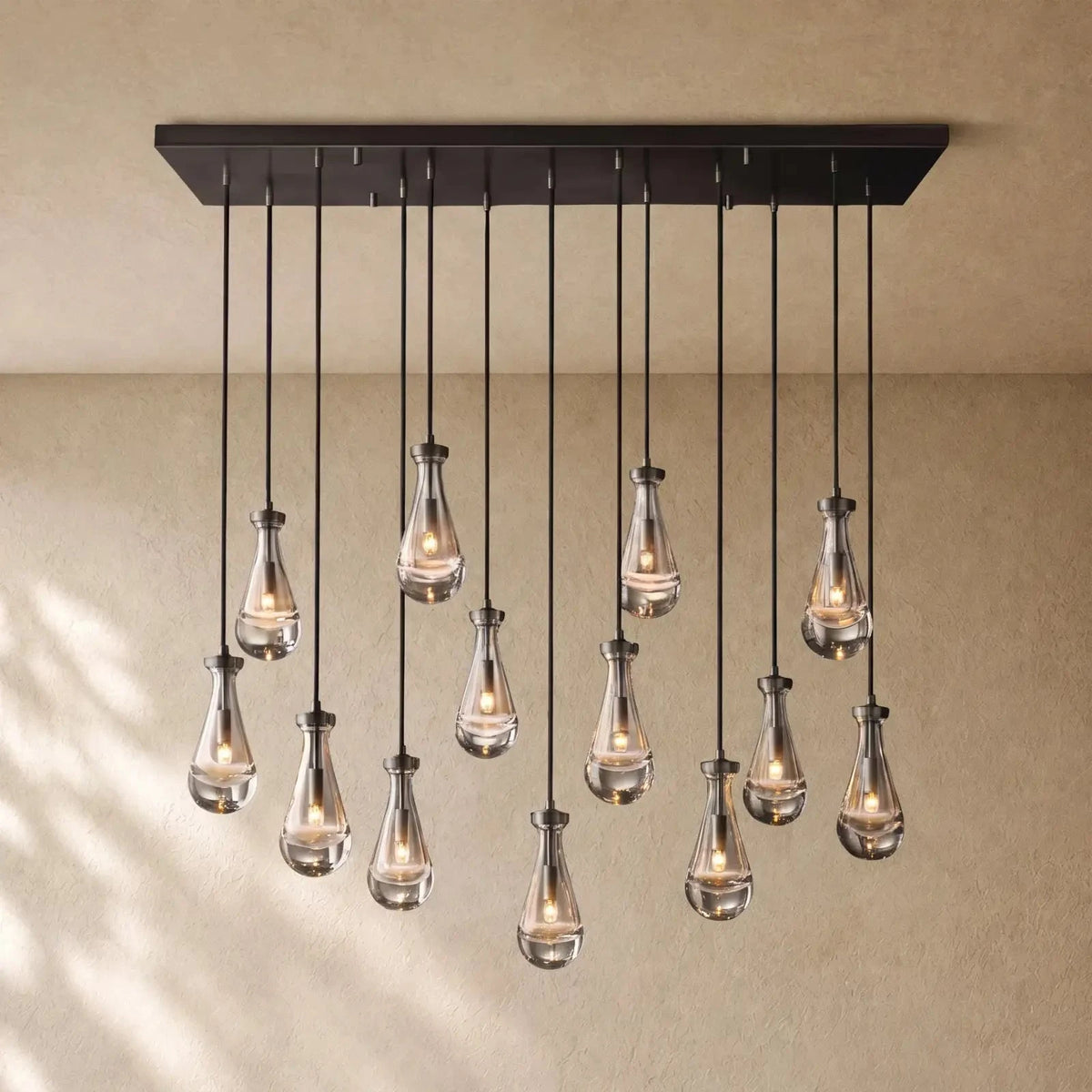 Raining Lighting Rectangular Chandelier