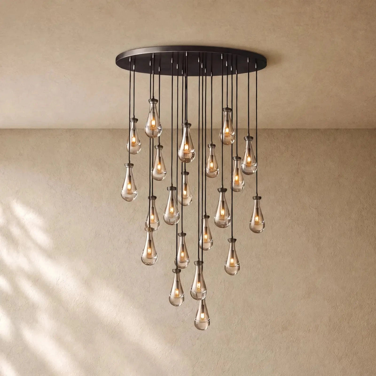 Raining Lighting Round Chandelier