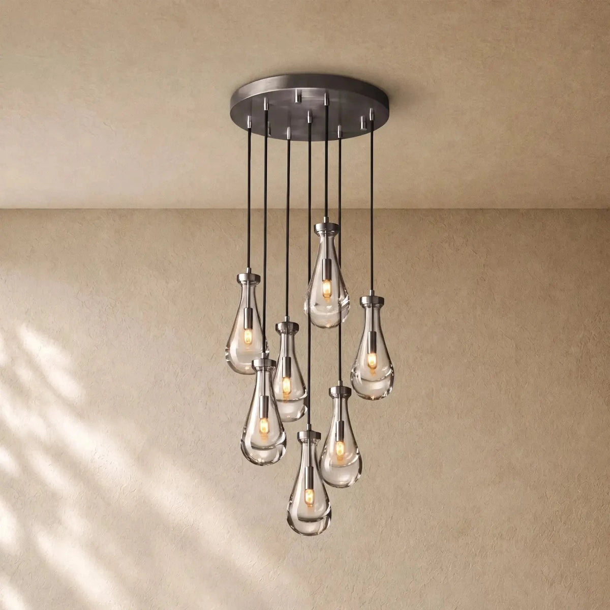 Raining Lighting Round Chandelier