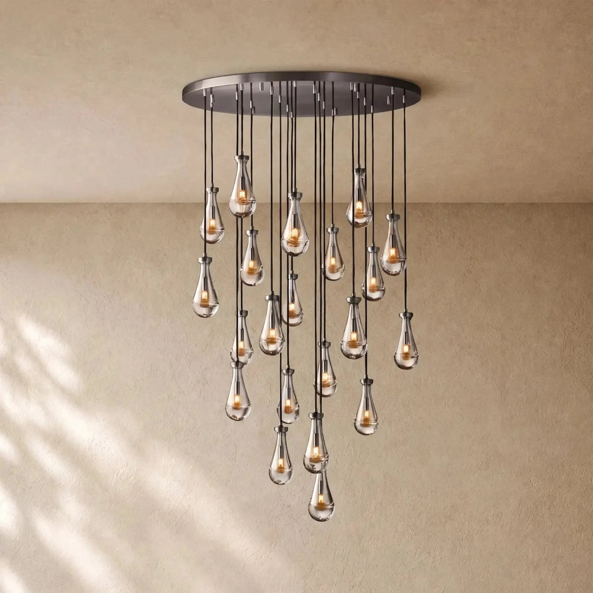 Raining Lighting Round Chandelier