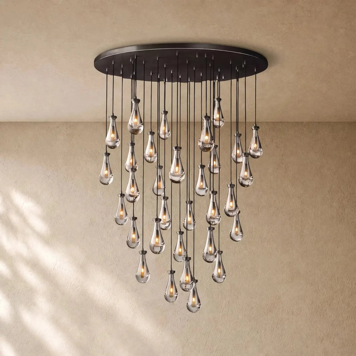 Raining Lighting Round Chandelier
